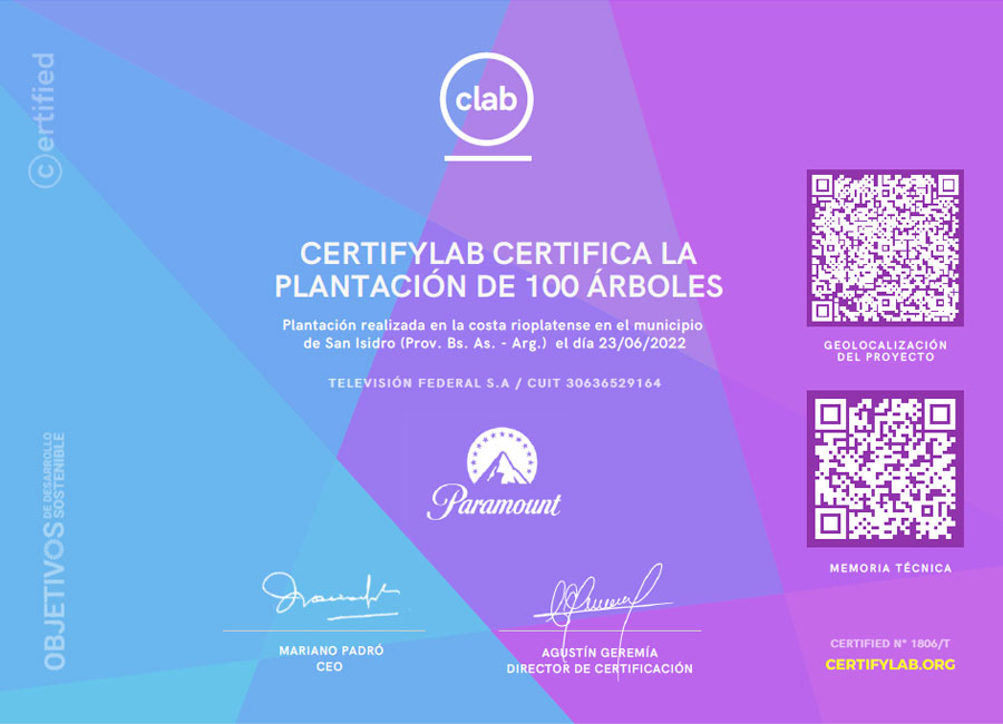 Certificación CO2